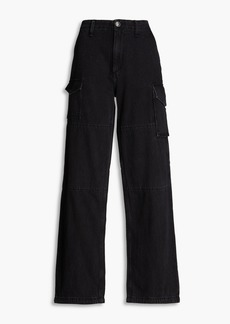 rag & bone - Nora high-rise wide-leg jeans - Black - 23