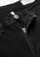 rag & bone - Peyton high-rise bootcut jeans - Black - 31