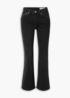 rag & bone - Peyton high-rise bootcut jeans - Black - 31