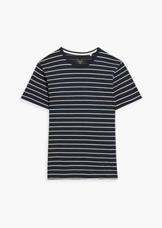 rag & bone - Pratt striped cotton-jersey T-shirt - Black - M