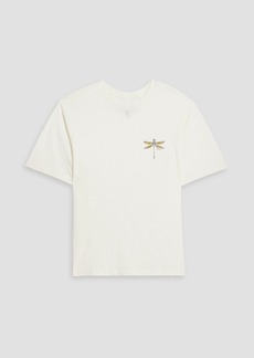 rag & bone - Printed cotton-jersey T-shirt - White - XXL