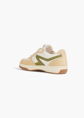 rag & bone - Retro Court leather and suede sneakers - Neutral - EU 36