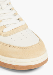 rag & bone - Retro Court leather and suede sneakers - Neutral - EU 36