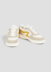 rag & bone - Retro Court leather and suede sneakers - White - EU 36