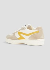 rag & bone - Retro Court leather and suede sneakers - White - EU 36