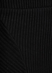 rag & bone - Ribbed jersey midi skirt - Black - XS