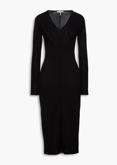 rag & bone - Ribbed-knit midi dress - Black - S