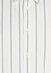 rag & bone - Rove striped cotton-twill shirt - Blue - XL