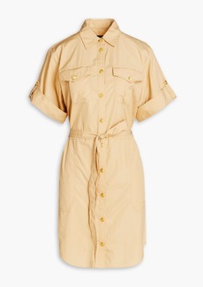 rag & bone - Roxanne cotton mini shirt dress - Neutral - XS