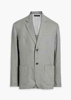 rag & bone - Shift linen blazer - Gray - US 38