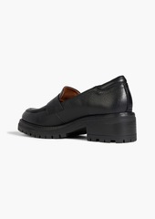 rag & bone - Shiloh pebbled-leather loafers - Black - EU 40