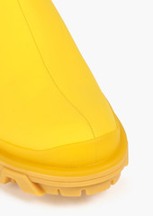 rag & bone - Shiloh rubber-trimmed neoprene rain boots - Yellow - EU 36