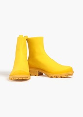 rag & bone - Shiloh rubber-trimmed neoprene rain boots - Yellow - EU 36