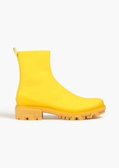 rag & bone - Shiloh rubber-trimmed neoprene rain boots - Yellow - EU 36