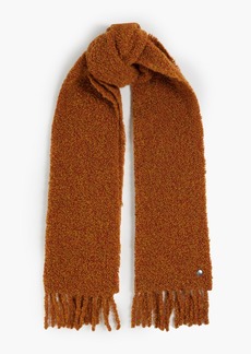 rag & bone - Sloane fringed bouclé-knit alpaca-blend scarf - Yellow - OneSize