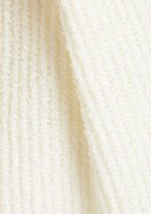 rag & bone - Soleil ribbed cotton-blend midi skirt - White - M