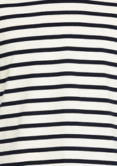 rag & bone - Striped cotton-jersey T-shirt - White - L