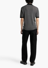 rag & bone - Tyson jacquard-knit polo shirt - Gray - M