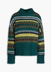 rag & bone - Willow Fair Isle wool sweater - Green - M