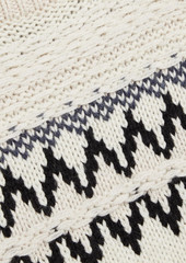 rag & bone - Willow Fair Isle wool sweater - White - L