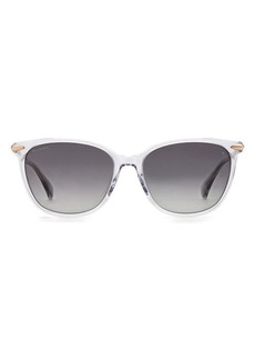 rag & bone 55mm Polarized Cat Eye Sunglasses