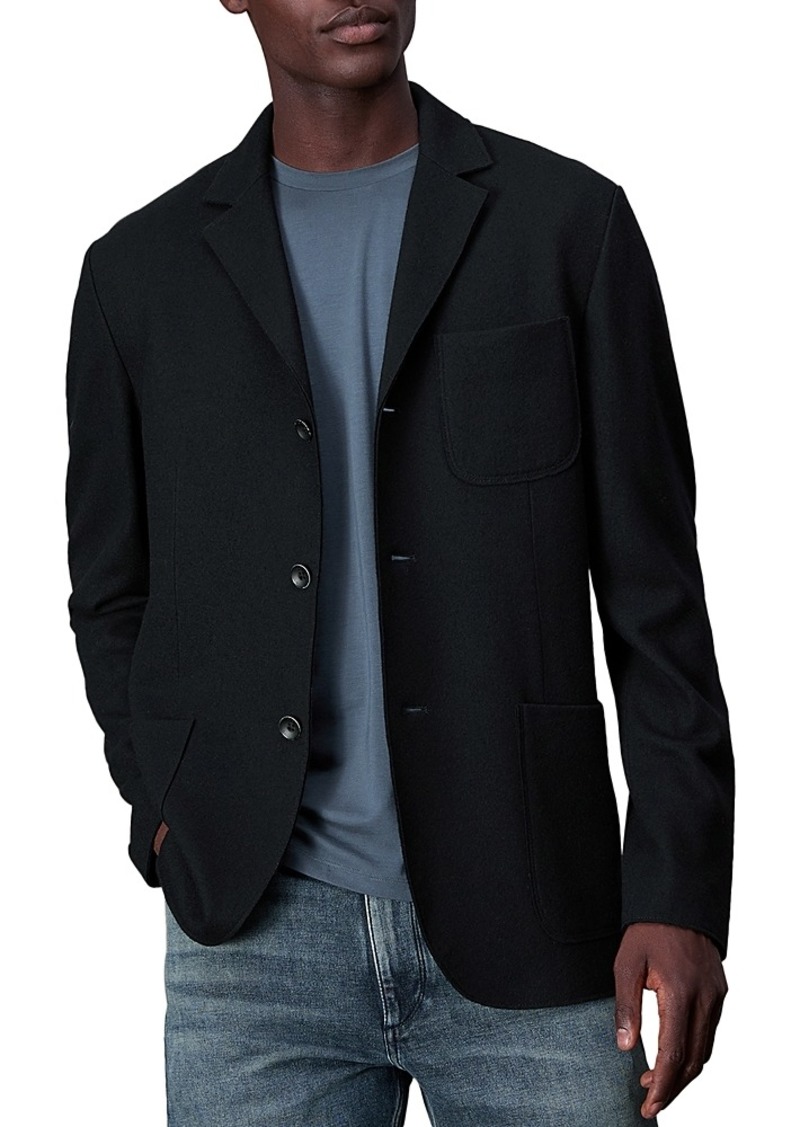 rag & bone Achilles Japanese Wool Cardigan Blazer