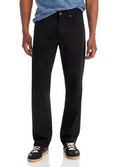 Rag & Bone Fit 4 Authentic Stretch Straight Fit Jeans in Black