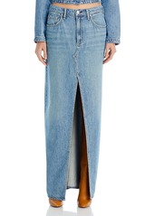 rag & bone Avery Featherweight Denim Maxi Skirt in Beverlys