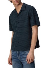 rag & bone Avery Open Weave Camp Shirt