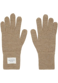rag & bone Beige Addison Gloves
