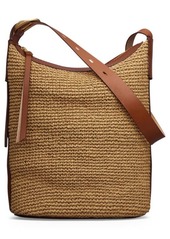 rag & bone Belize Straw Bucket Bag