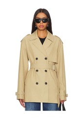 Rag & Bone Beverly Cropped Trench