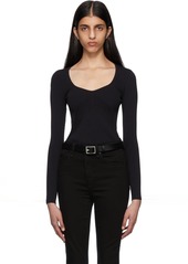 rag & bone Black Asher Long Sleeve T-Shirt