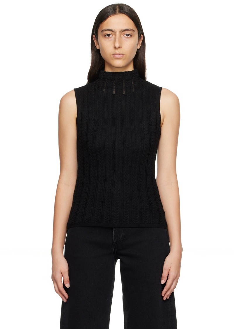 rag & bone Black Christina Vest