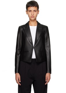 rag & bone Black Elle Leather Jacket