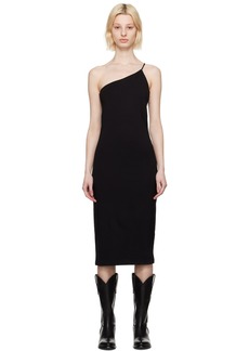 rag & bone Black Irina Midi Dress