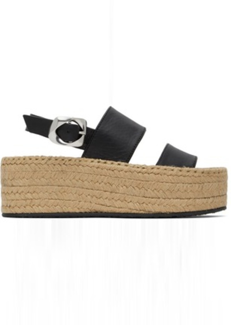 rag & bone Black Odyssey Espadrilles