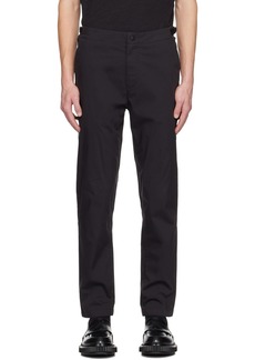 rag & bone Black Precision Flyweight Trousers