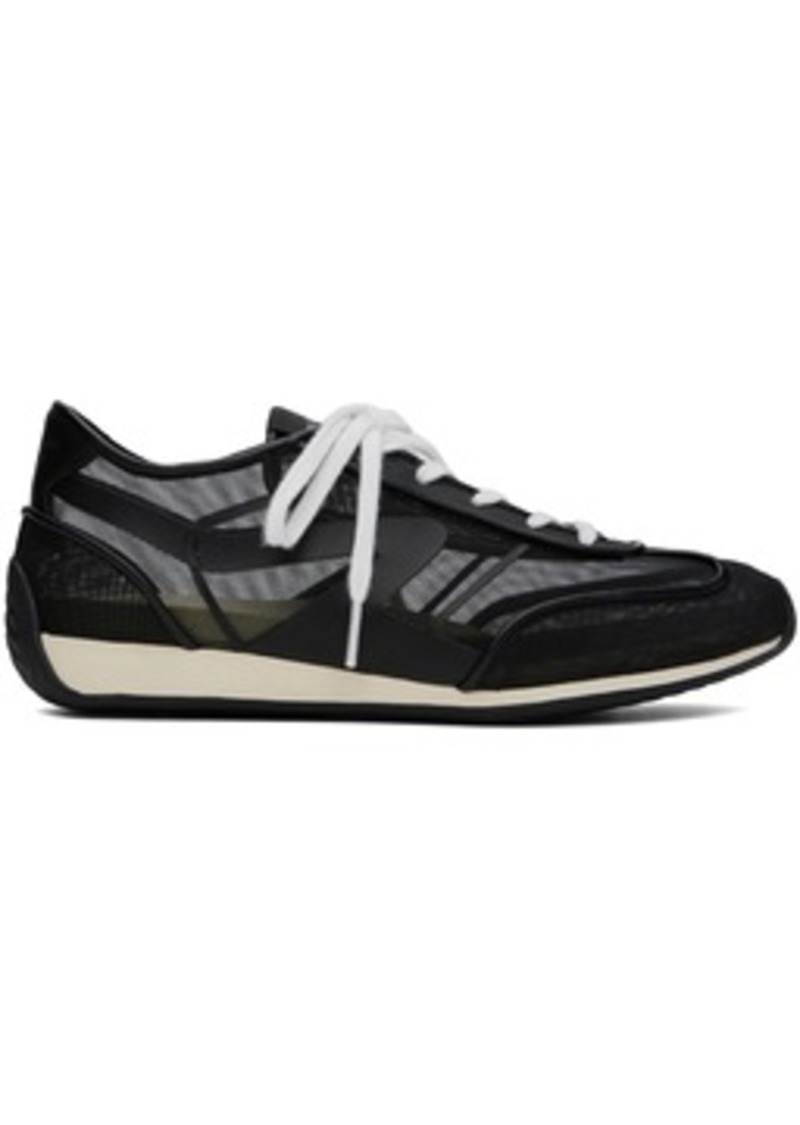 rag & bone Black Retro Runner Slim Sneakers