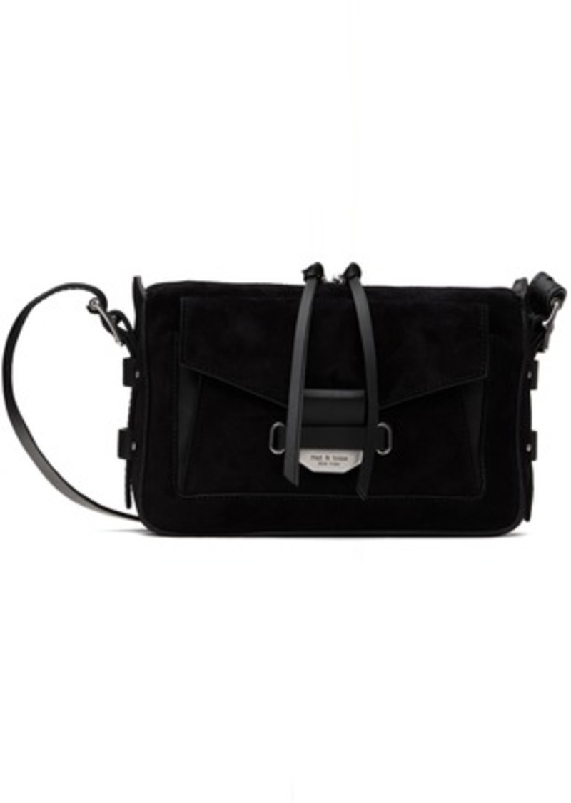 rag & bone Black Small Field Messenger 2.0 Bag