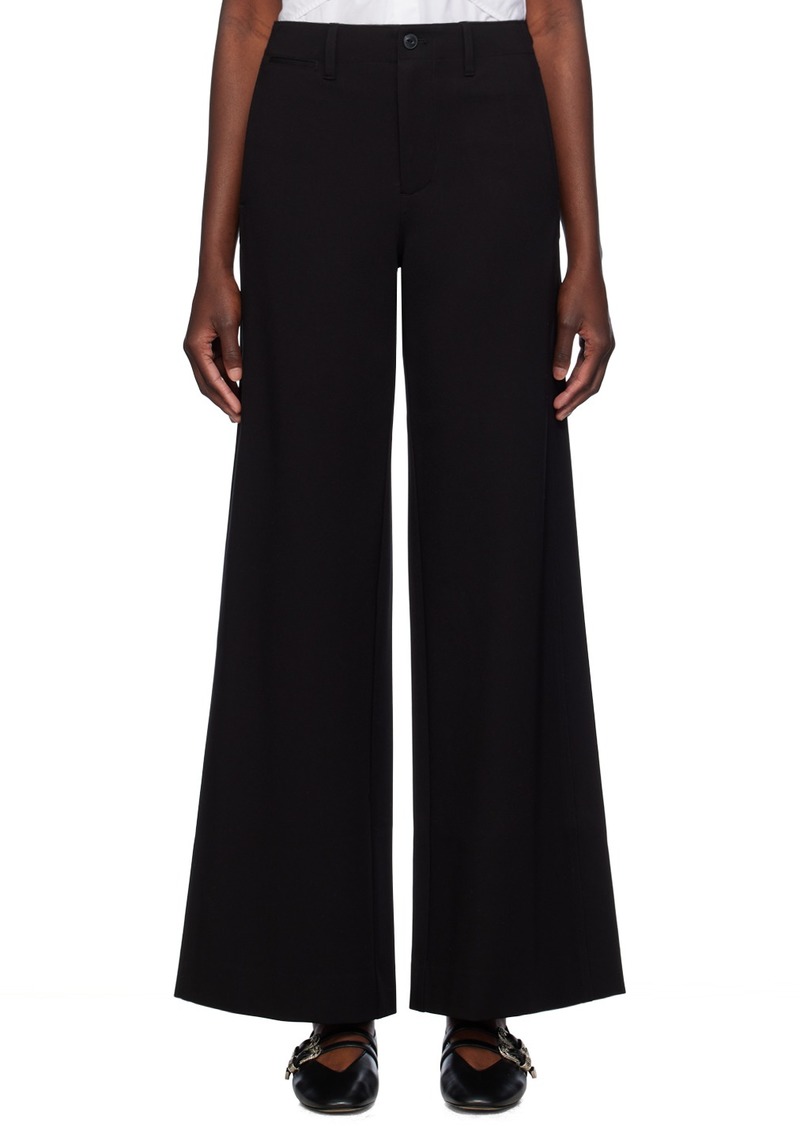 rag & bone Black Sofie Trousers