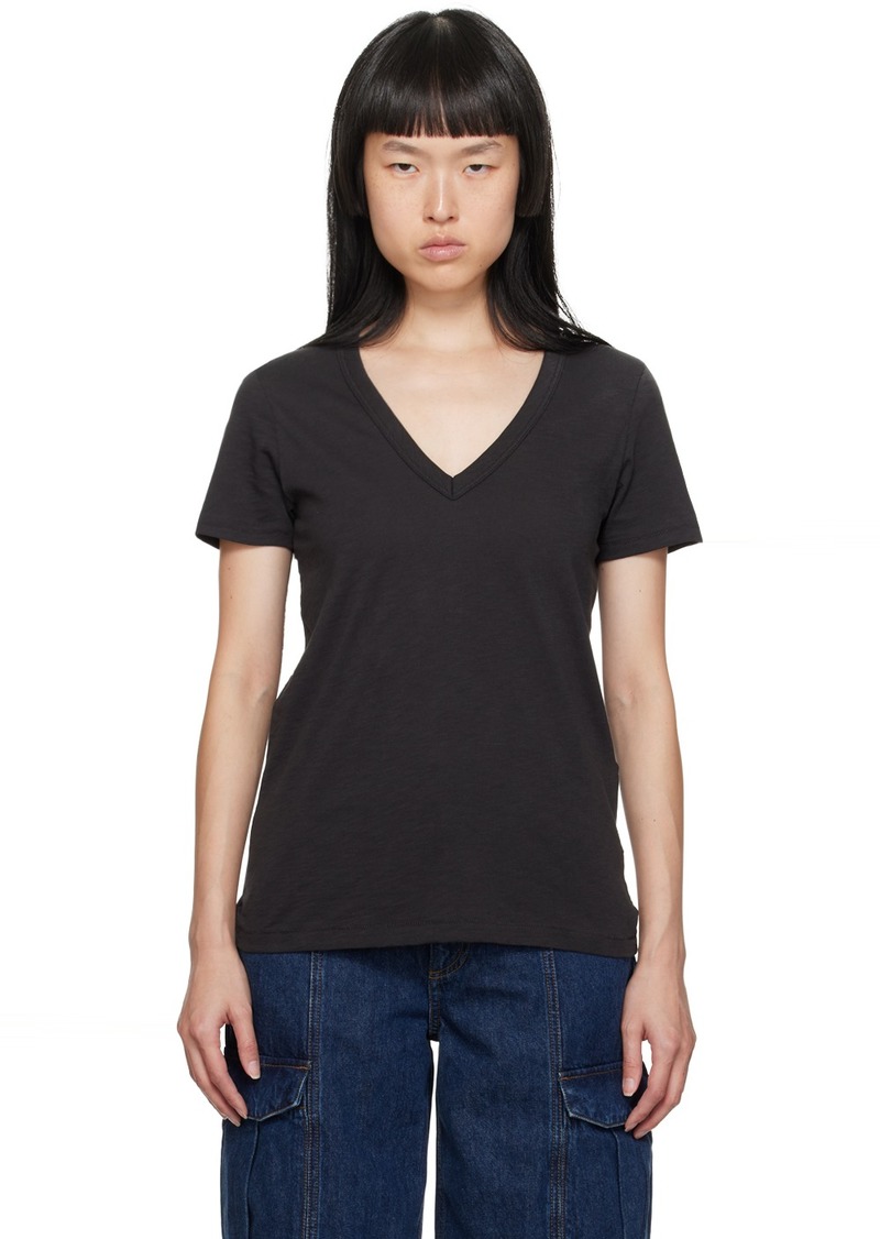 rag & bone Black 'The Slub' T-Shirt