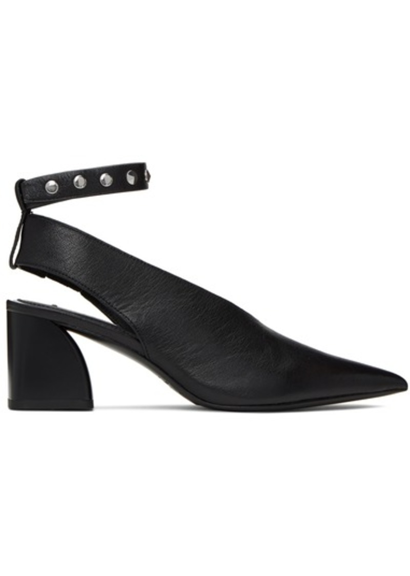 rag & bone Black Victory Slingback Heels