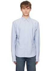 rag & bone Blue Engineered Shirt