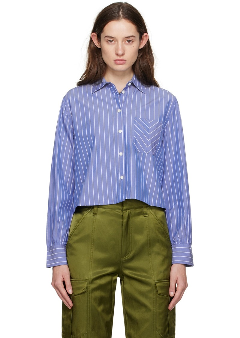 rag & bone Blue Stripe Shirt