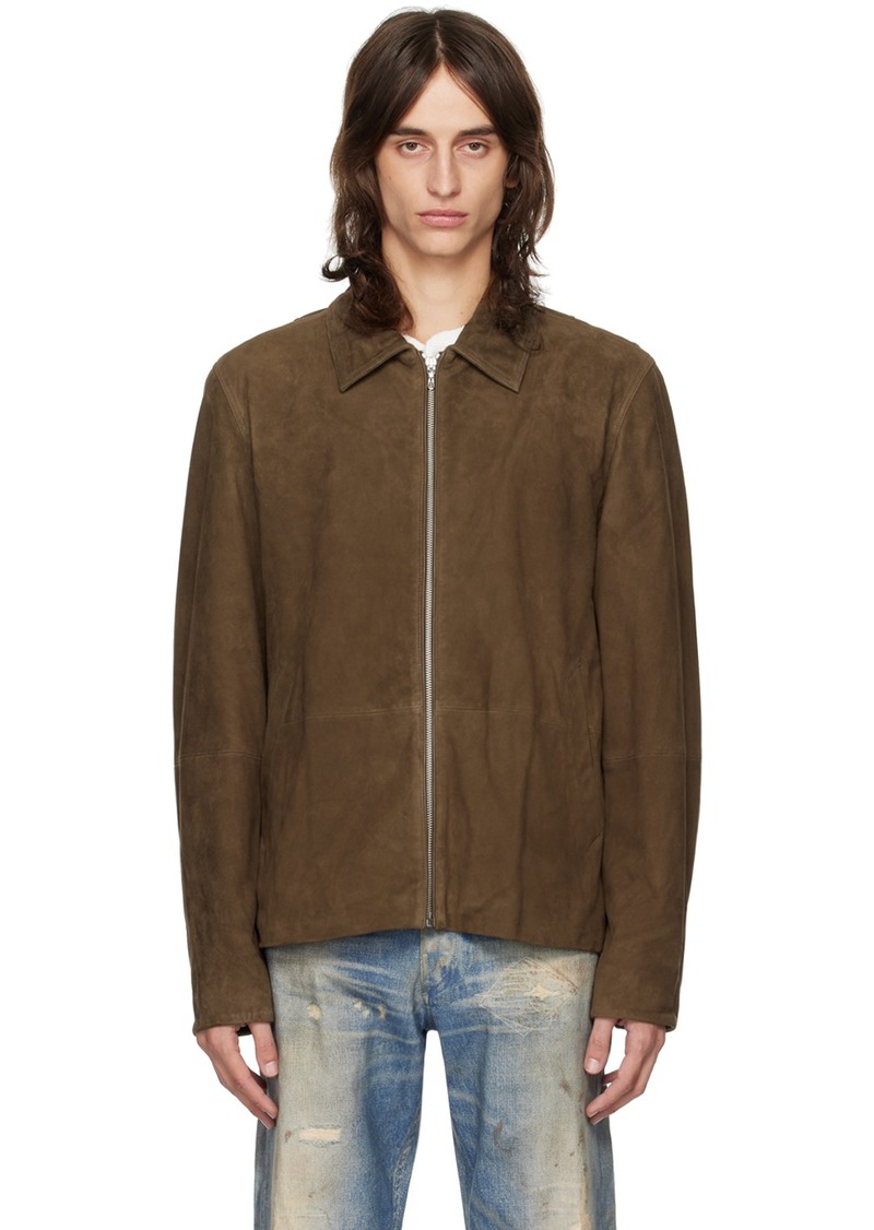 rag & bone Brown Melrose Leather Jacket