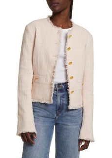 rag & bone Carmen Fringe Tweed Jacket