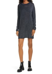 rag & bone Cherie Long Sleeve Wool Blend Sweater Minidress