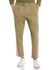 rag & bone Cotton Blend Classic Fit Pleated Chino Pants