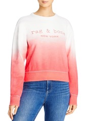 rag & bone Cotton Dip-Dyed Sweatshirt